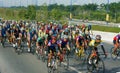 Cycle race, Asia sport activity, Vietnamese rider Royalty Free Stock Photo