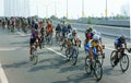 Cycle race, Asia sport activity, Vietnamese rider Royalty Free Stock Photo