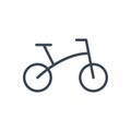 Cycle vector glyph colour icon Royalty Free Stock Photo