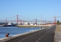 Cycleway in Lisbon