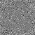 Cyclic Symmetric Multiscale Turing Pattern. Monochrome texture