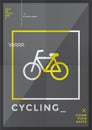 Cycling championships design. Vector illustration decorative design