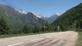 Cycling and climing in the French Alps, Col d'Ornon, France