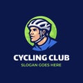 Cycling Club Logo Template. Fullcolor
