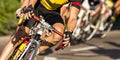 Cycling competition Royalty Free Stock Photo