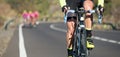 Cycling competition,cyclist athletes riding a race