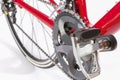 Cycling Concept. Crankset and Rear Cassette with New Chain