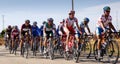 Cycling, cycling race with professional cyclists, third stage of the Cycling Tour in Spain