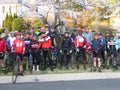 Cycling Group Portrait