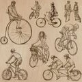 Cycling - An hand drawn vector pack