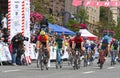 Cycling: Horizon Park Race Maidan in Kyiv, Ukraine Royalty Free Stock Photo