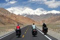 Cycling on Karakorum Highway