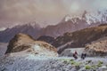 Cycling on Karakorum Highway