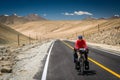 Cycling on Karakorum Highway