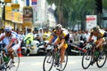 Cycling Le Tour de Langkawi Royalty Free Stock Photo