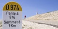 Cycling at Mont Ventoux