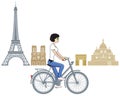 Cycling in Paris