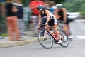 Cycling part of Prague triathlon