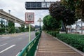 Cycling path or bicycle lane