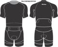 Cycling Suit Mock ups illustration Vector