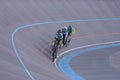 Cycling team comes to turn on the track