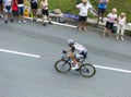 The Cyclist Albert Timmer on Col de Peyresourde - Tour de France