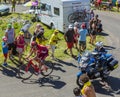 The Cyclist Alberto Losada - Tour de France 2016