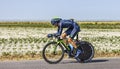The Cyclist Alejandro Valverde Royalty Free Stock Photo