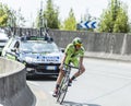 The Cyclist Alessandro De Marchi - Tour de France 2014 Royalty Free Stock Photo