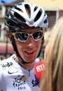 Cyclist Andy Schleck Royalty Free Stock Photo