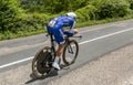 The Cyclist Ariel Maximiliano Richeze - Criterium du Dauphine 2017