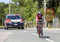 The Cyclist Brent Bookwalter- Criterium du Dauphine 2017