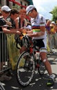 Cyclist Cadel Evans