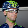 Cyclist champion Valverde. Royalty Free Stock Photo