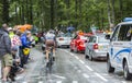 The Cyclist Christophe Riblon - Tour de France 2014
