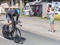 The Cyclist Christopher Froome - Criterium du Dauphine 2017