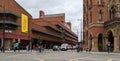 Building of the British Library in London, UK Royalty Free Stock Photo