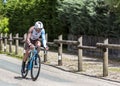 The Cyclist Cyril Gautier - Criterium du Dauphine 2017