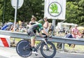 The Cyclist Cyril Gautier - Tour de France 2014