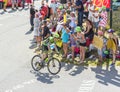 The Cyclist Daniel Martin on Col du Glandon - Tour de France 2015 Royalty Free Stock Photo