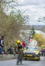 The Cyclist George Bennett - Paris-Nice 2016