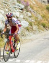 The Cyclist Giampaolo Caruso - Tour de France 2015 Royalty Free Stock Photo