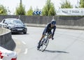 The Cyclist Giovanni Visconti - Tour de France 2014 Royalty Free Stock Photo