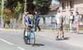 The Cyclist Guillaume Martin - Criterium du Dauphine 2017