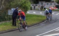 The Cyclist Heinrich Haussler - Paris-Nice 2019 Royalty Free Stock Photo