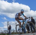 The Cyclist Hugo Houle - Paris Roubaix 2016