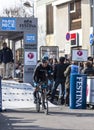 The Cyclist Ian Boswell- Paris Nice 2013 Prologue in Houilles