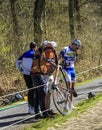 The Cyclist Jelle Wallays - Paris Roubaix 2015