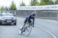 The Cyclist Jon Izagirre Insausti - Tour de France 2014 Royalty Free Stock Photo