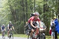 The Cyclist Lars Bak Climbing Col du Platzerwasel - Tour de Fra